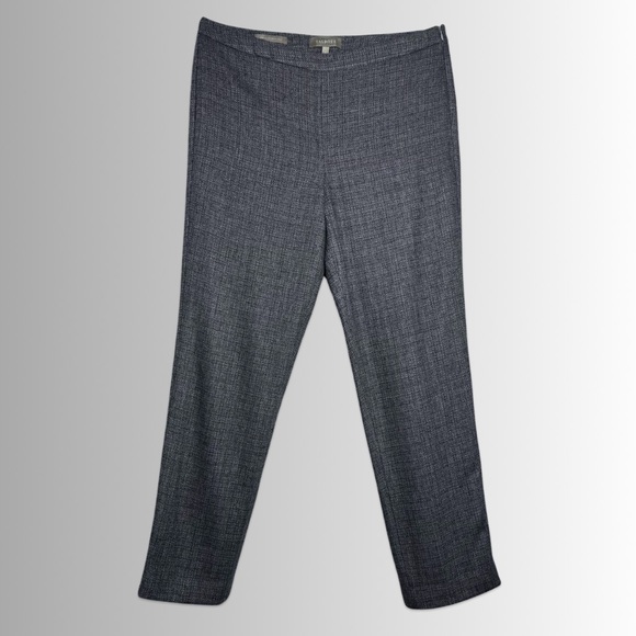 Talbots Wool Blend, Woven in Italy, Flat Front, Slightly Higher Waist, Slacks 10 - Picture 2 of 9